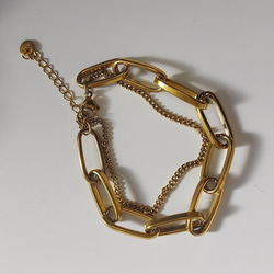 double chain link bracelet RB020 10枚目の画像