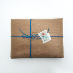 シーグラスアート「フクロウと実のなる木」 8枚目の画像