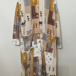フィンランドデザインのようなかわいいざっくりパジャマ 3枚目の画像