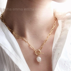 未使用マジョリカパールネックレス＆ブレスレット シャンパン