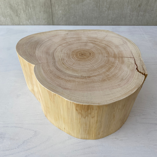 【ハート型のヒノキの切り株プレート】アクセサリー ディスプレイ オブジェ 植物 ハート型ヒノキの切り株プレート】アクセサリー置き