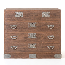 総桐からくり金庫箪笥【黒呂色】朱塗 その他家具 浅野タンス 通販