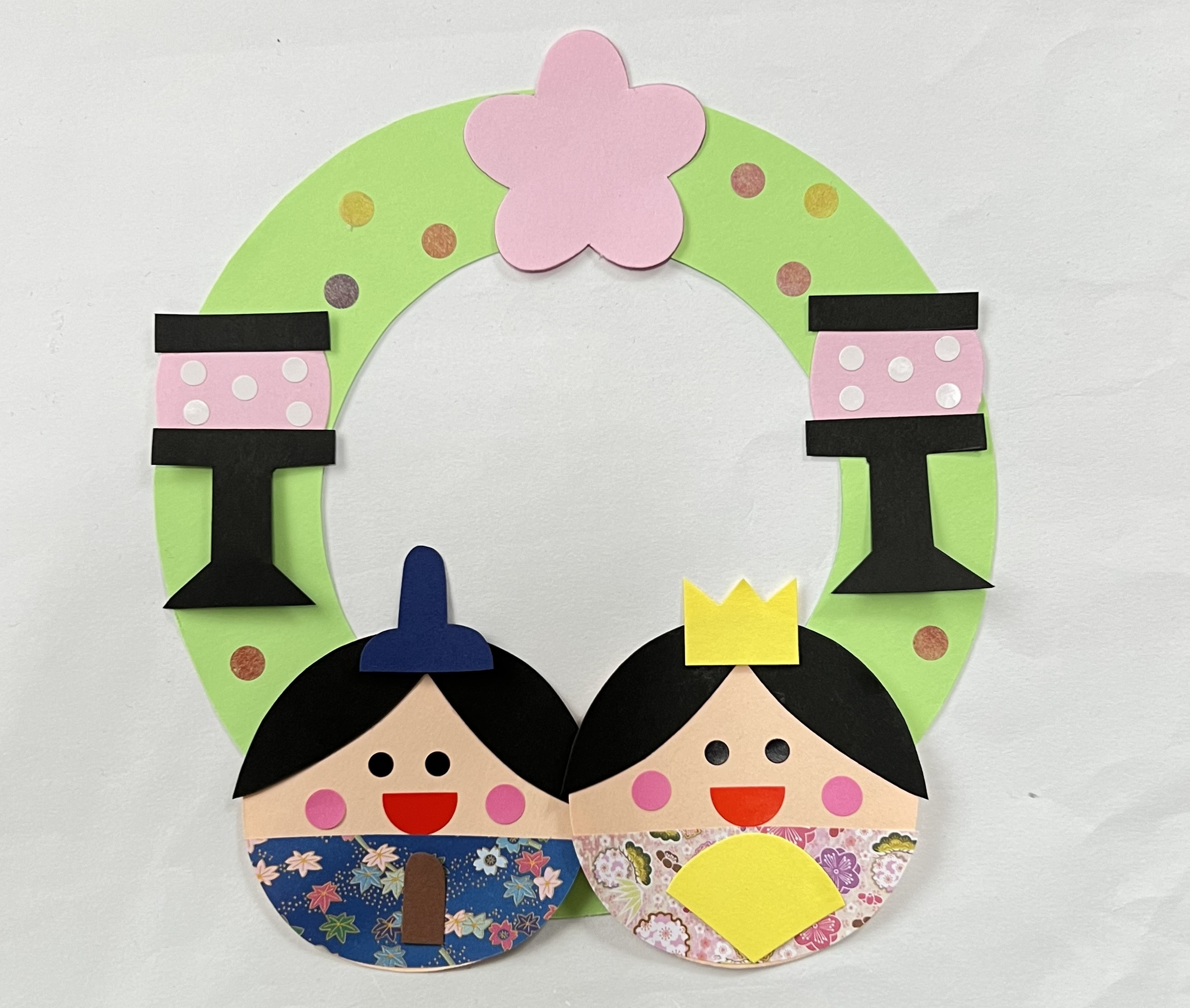 壁面飾り　ひな祭り　大人向け　F