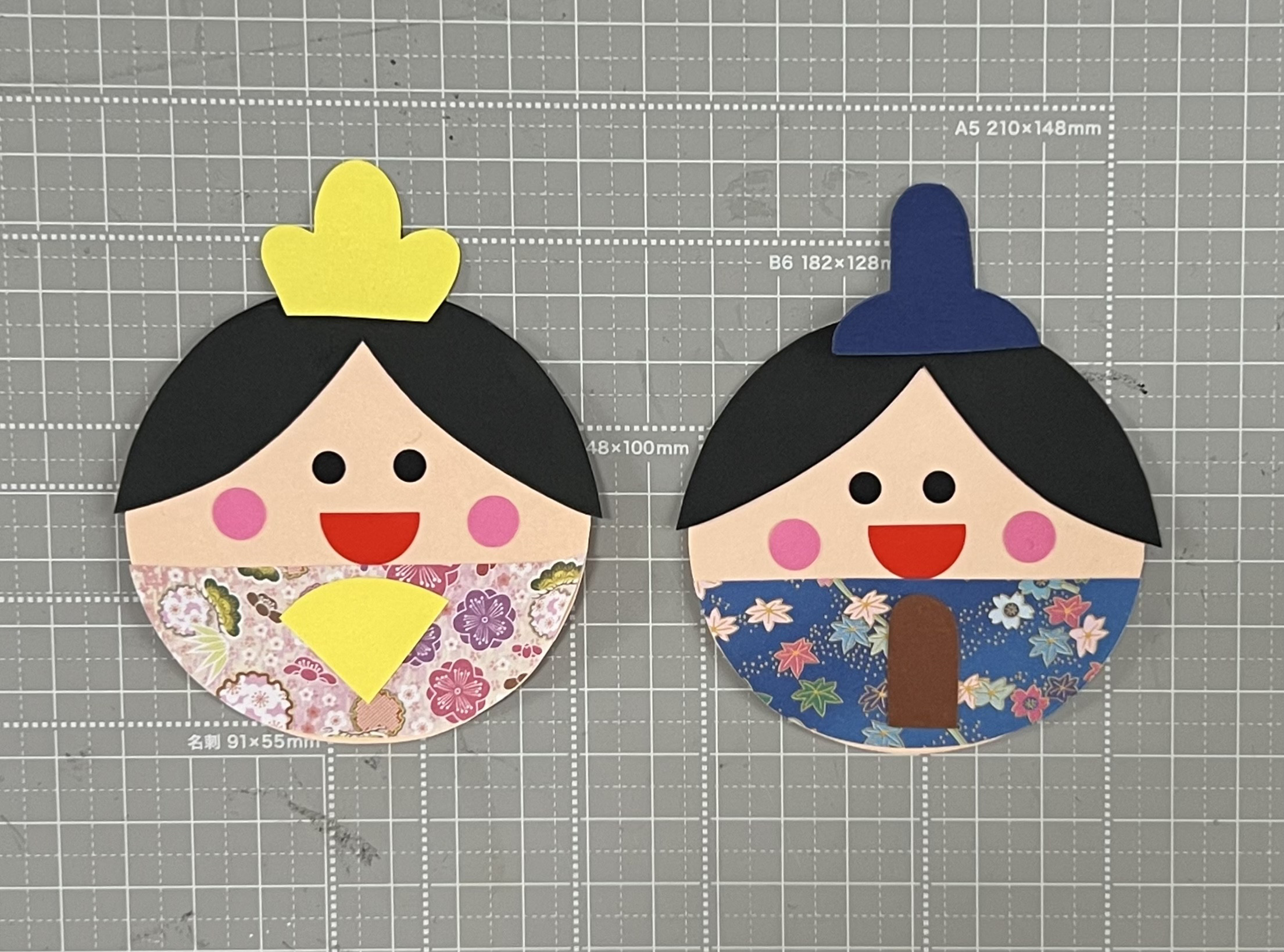 壁面製作 お雛様 製作キット 3月 ひな祭り 製作 装飾 飾り 壁面
