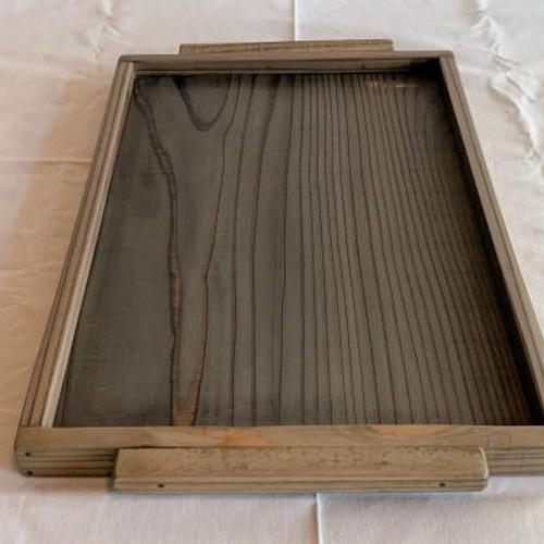 古材の小物入れ 木製カフェトレー 古材風 ハンドメイド GR お盆・トレイ R.tak 通販