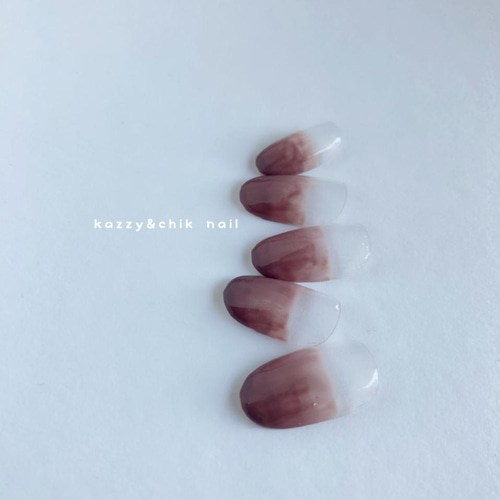 ネイルチップ 〜単色 No.34 グラデーション〜 ネイルチップ