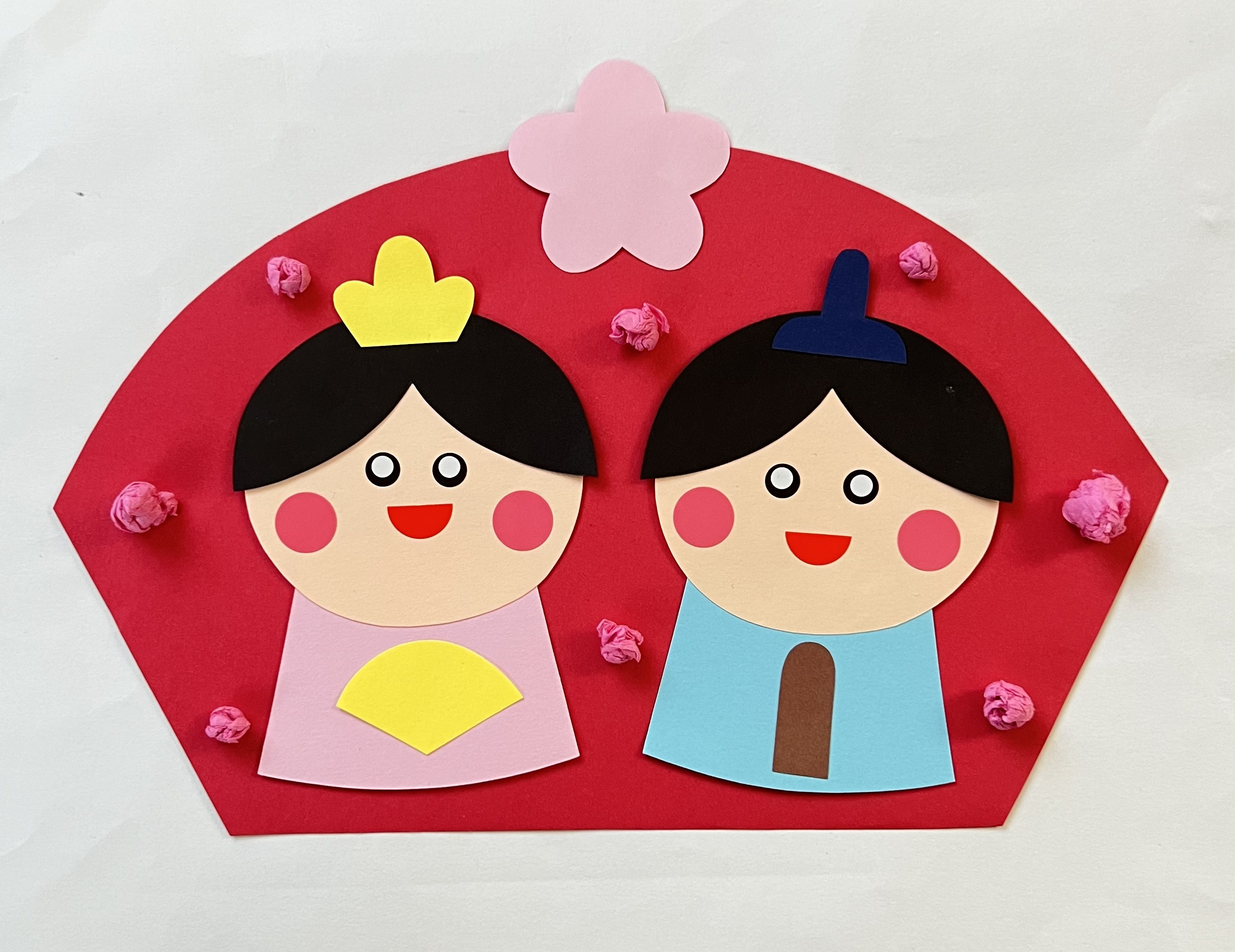 壁面飾り　ひな祭り　大人向け　A ひなまつり』壁面飾り ✻*˸ꕤ*˸*⋆受注制作 雑貨・その他 てての