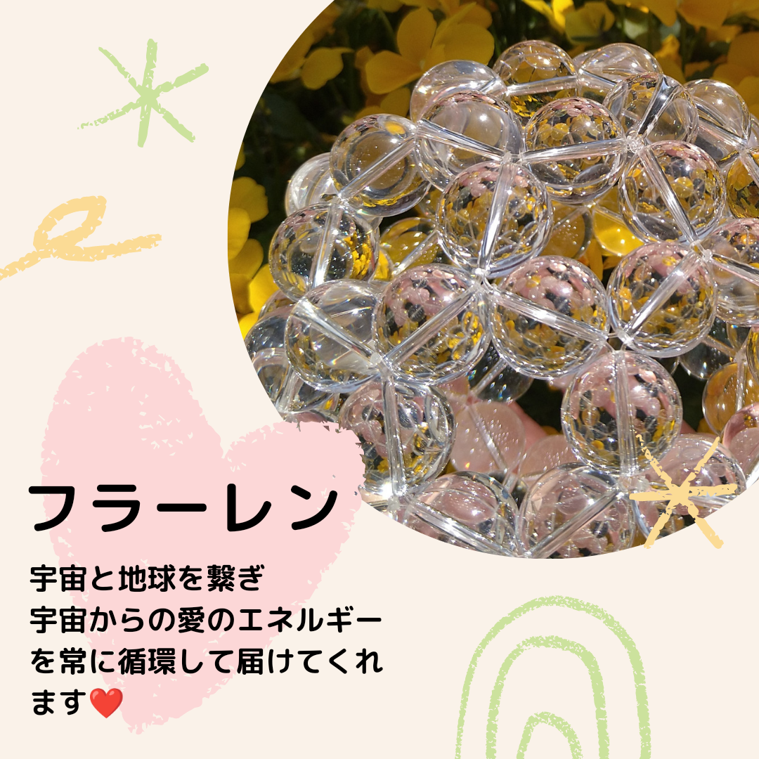 ライトカラーシトリン　神聖幾何学 フラーレン　ネックレス