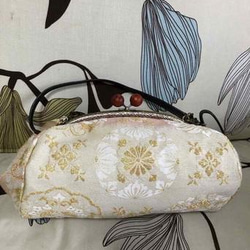 ⚮̈ミナペルホネン タンバリン ライトブルー ネリオバッグ 巾着