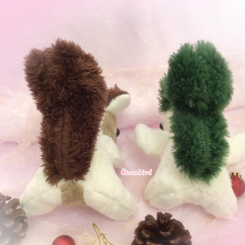 ミニミニぬいぐるみ リスちゃん ミルクティー 海外作家様 ハンドメイド 部屋飾り Amazon.co.jp: 模造 リス 大きい、シミュレーションリス