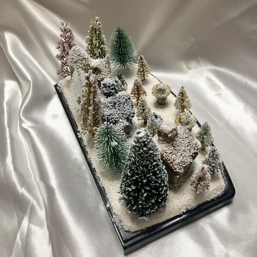 ジオラマ 雪景色 その他インテリア雑貨 HANAMARU雑貨 通販 13220585