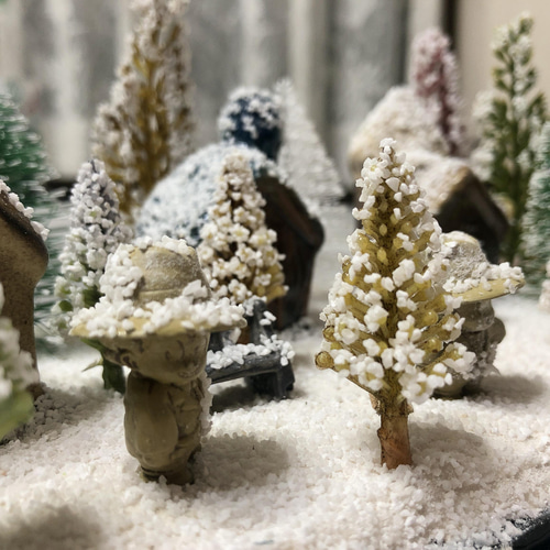 ジオラマ 雪景色 その他インテリア雑貨 HANAMARU雑貨 通販