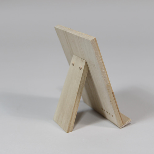 木のパッチワーク 本立て（スタンド取り付けタイプ）5 / Wood