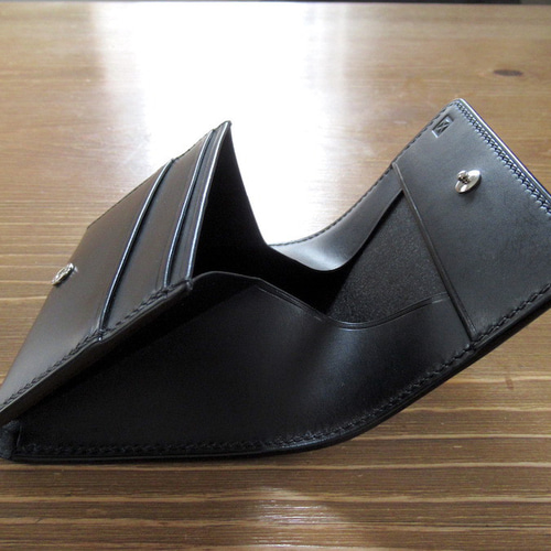 イタリアンレザー コンパクト財布 小さい財布 ミニ財布 手のひら