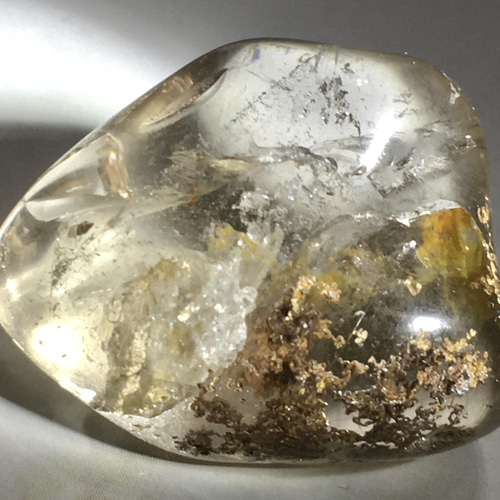 虹 ルチル 入り ガーデンクォーツル 約5cm ガーデンクォーツ ⭐️ 虹入り ルチル内包 タンブル 天然石 東洋占星術