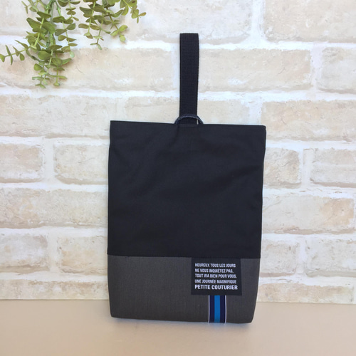 入園　入学　オーダーページ　オーダー受付中　グレーデニム 卒業まで使えるレッスンバッグ◼️グレーデニム NV/BL◼️入園入学