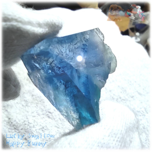 ◇ 結晶断面標本セット 秘蔵品 宝石質 特殊希少カラー ブルー