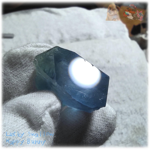 ◇ 結晶断面標本セット 秘蔵品 宝石質 特殊希少カラー ブルー