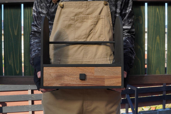 ブックスタンド 飾り棚 木製【受注制作】 7枚目の画像