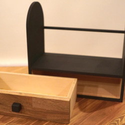 ブックスタンド 飾り棚 木製【受注制作】 4枚目の画像
