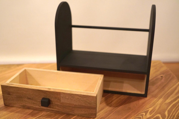 ブックスタンド 飾り棚 木製【受注制作】 4枚目の画像