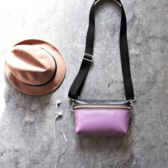 希少色パープル✨️最高級ダイヤモンドパイソンレザー ショルダーバッグ 希少色パープル✨️最高級ダイヤモンドパイソンレザー