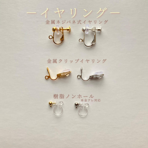 1pair~選べる♪︎ちいさな瓶詰めお菓子のピアス/イヤリング(受注制作 