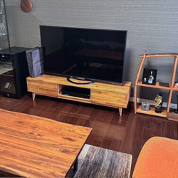 テレビボード　150cm　背面収納付き☆　奥行き40cm 11枚目の画像