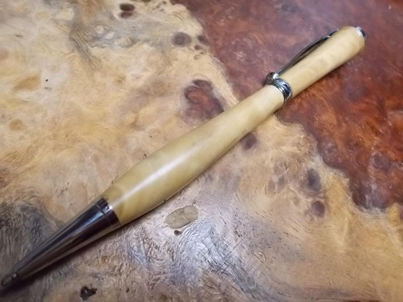 珈琲の木　手作りのボールペン　（クロスタイプリフィル専用） 2枚目の画像