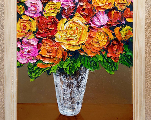 油絵 絵画 【薔薇の盛り合わせ】 絵画 HR 通販 13224142 油絵 絵画 【薔薇の盛り合わせ】 絵画 HR 通販 13224142
