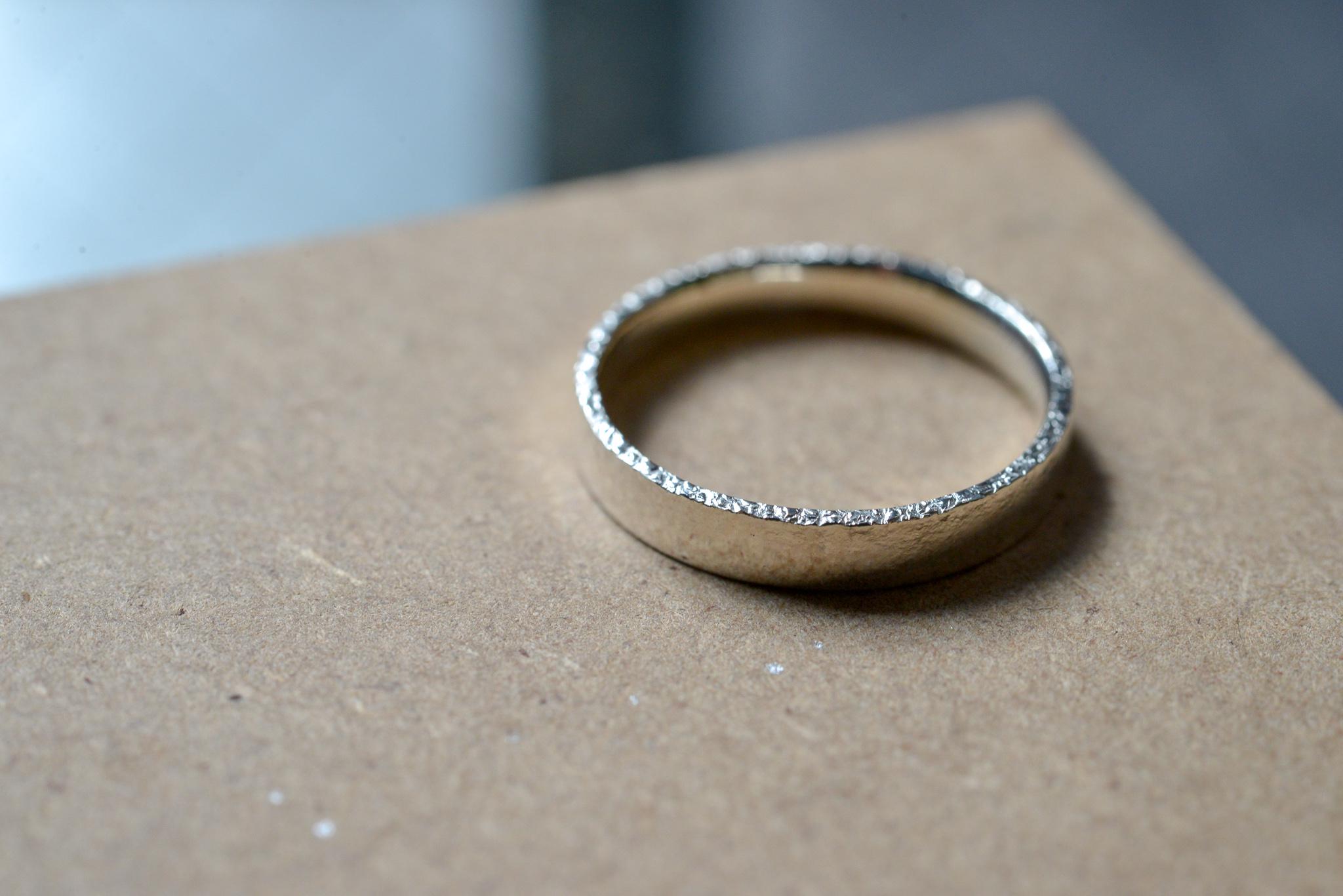 <即納>ニュアンスリング●silver925/シンプルな平打ち/3mm