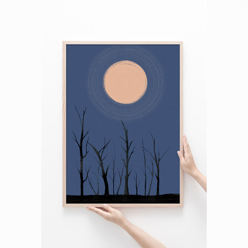 キャンバス風 高級 アートポスター】【展示しやすい・半光沢】カフェ風