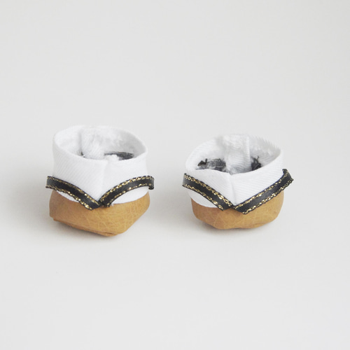 新作 ] 22cm ぬいぐるみ ハンドメイド 人形着せ替え服 【足袋草履 一足