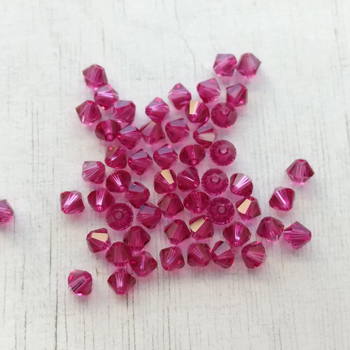 4mm 30個】スワロフスキー #5328（フィッシャー) ビジュー・クリスタル