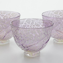 冷茶グラス・紫 (5客) 2枚目の画像