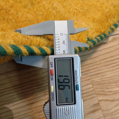 ペルシャ　ギャッベ ミニランナー　120×43 黄金色　糸杉 大特価38％OFF】ラグ ペルシャ ギャッベ ミニランナー 112×40 黄