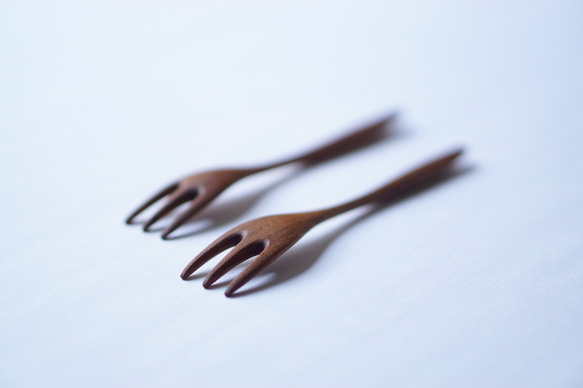 （訂製）小木叉（胡桃木）A024-0 第7張的照片