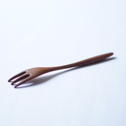 （訂製）小木叉（胡桃木）A024-0 第4張的照片