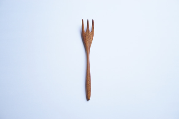 （訂製）小木叉（胡桃木）A024-0 第2張的照片