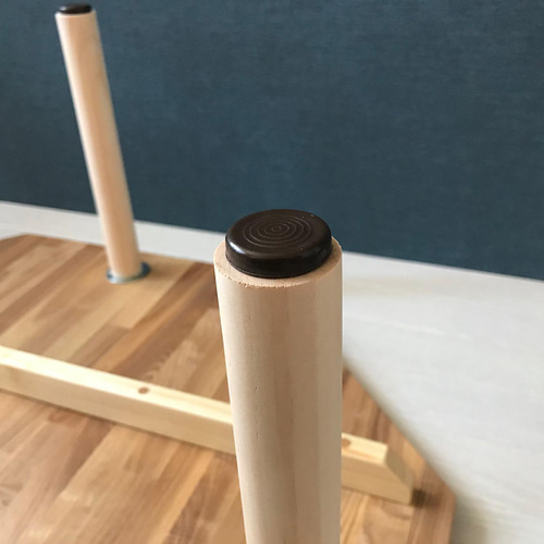 送料無料】 ローテーブル 8角 90cm タモ ねじ込み脚 ローテーブル 