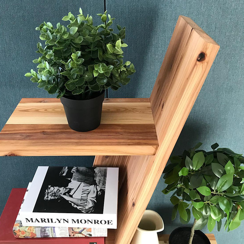 送料無料】 シェルフ アングルタワー スギ