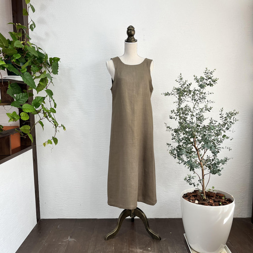 新品未使用＊希少品＊slowly but surely＊リネン2way割烹着 楽天市場】今だけ半額！？1,740円☆【送料無料】接触冷感 リネン