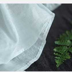 春の福袋 カットソー シースルー シャツ 黒 ブラウス レディース 長袖 白 シャツ レディース スキッパー シャツ 11枚目の画像