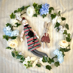 受注制作】3WAY☆撮影後も成長を見守る☆ニューボーンフォト リース