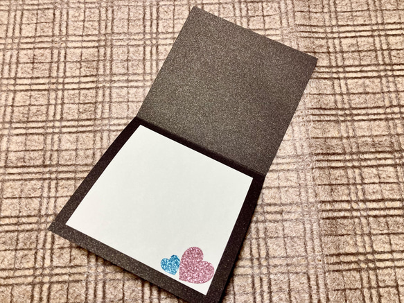 iris foldingのバレンタインカード③ 2枚目の画像