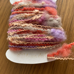在庫２点！！『ちょこっと毛糸♪綺麗な色合い毛糸』～ピンク　約3ｍ60㎝～ 4枚目の画像