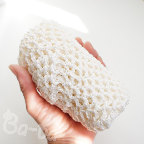 Ba-ba handmade Crochet round pouch  No.C1513 第7張的照片