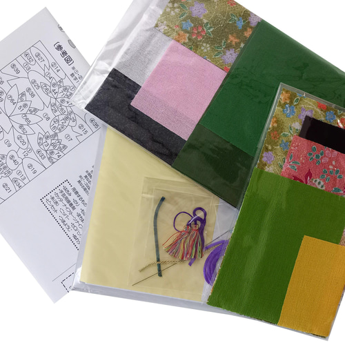 きめこみパッチワーク 完成品（簡単に作れるオリジナル手芸