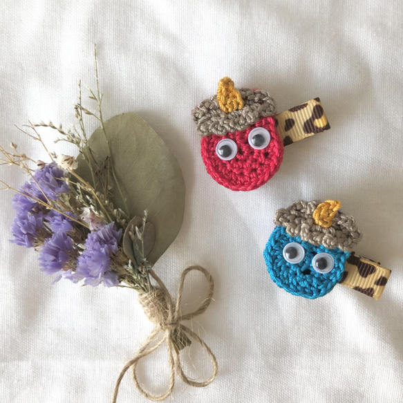 節分 鬼さん ベビーキッズヘアクリップ ヘアゴム ヘアピン 【公式通販】