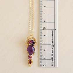 Amethyst necklace 第2張的照片
